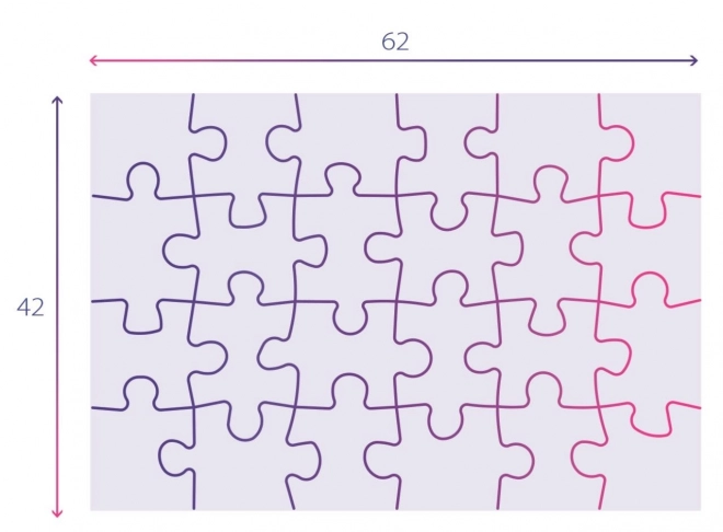 CLEMENTONI Puzzle Veselí jednorožci MAXI 24 dílků
