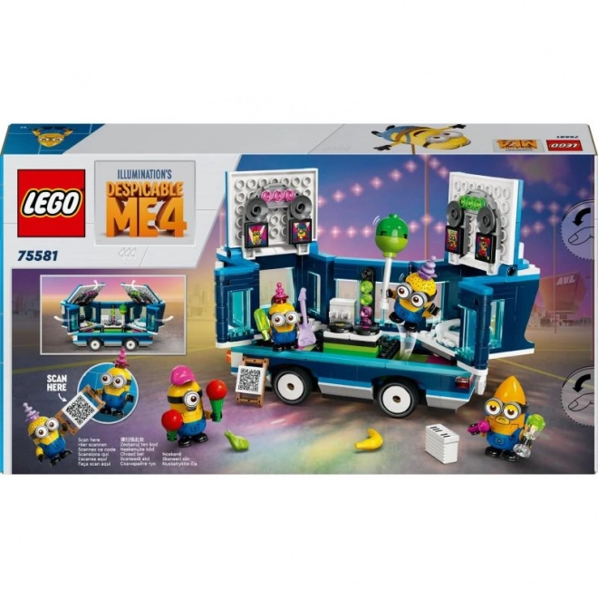 Stavebnice Minions - Párty autobus Minionků