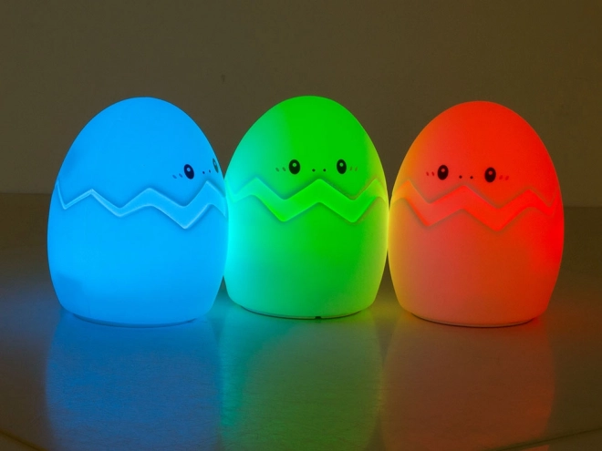 Dětské silikonové noční světlo s RGB dálkovým ovládáním