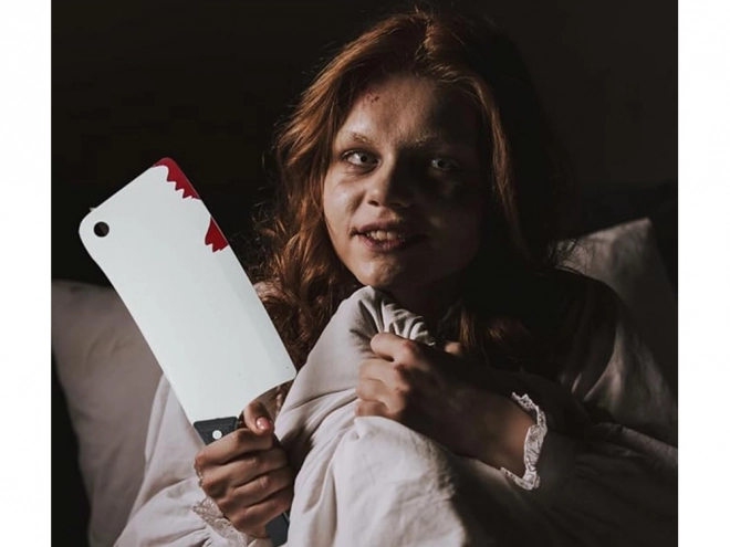 Krvavý sekáček na halloween