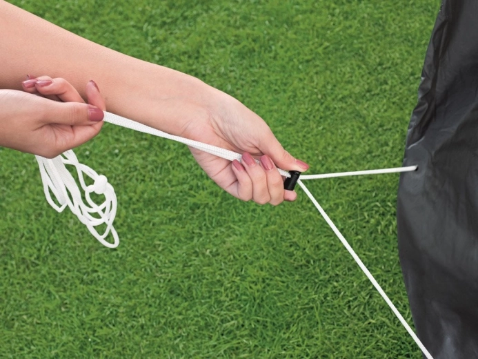 Bezpečné uchycení pomocí šňůr