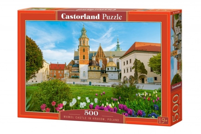 Puzzle 500 prvků hrad Wawel Krakov, Polsko