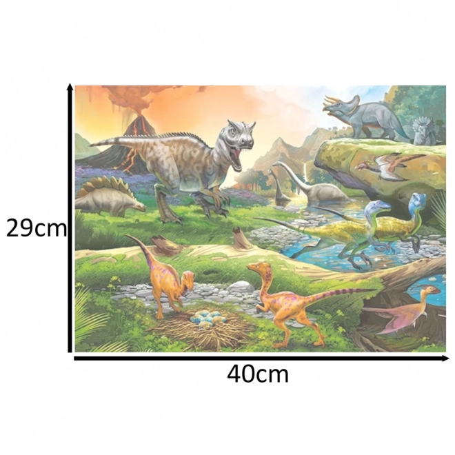Puzzle Svět Dinosaurů