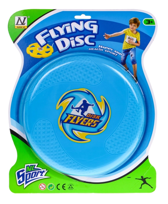 Létající disk "Frisbee" - sportovní hračka pro děti a dospělé – Modrý
