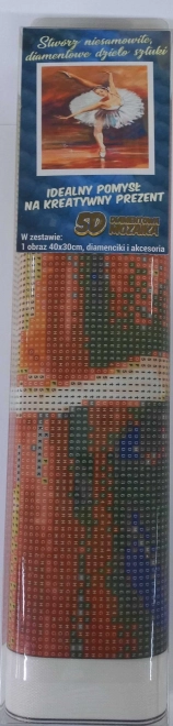 Norimpex Diamantové malování Baletka 30x40 cm