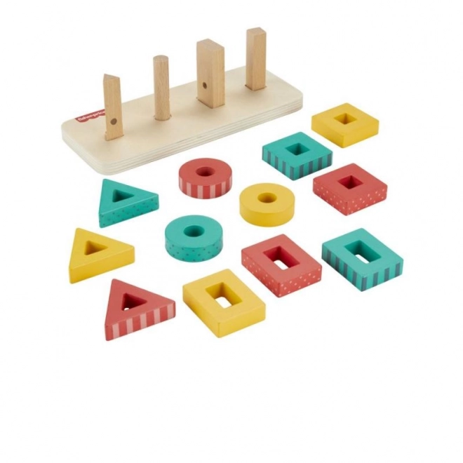 Dřevěná skládačka tvarů Fisher-Price