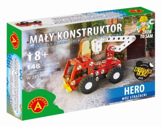 Stavebnice Malý konstruktér Hasičský vůz