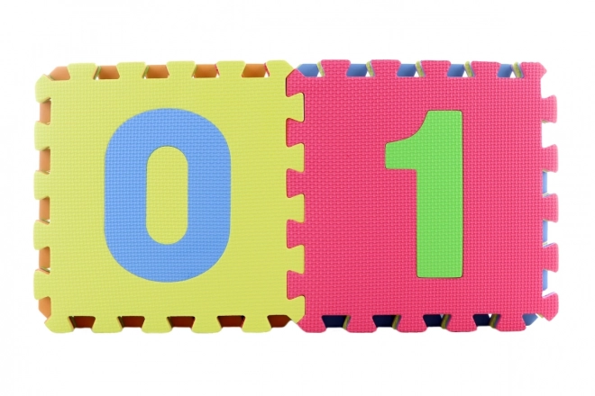 Pěnové puzzle 16ks počítání