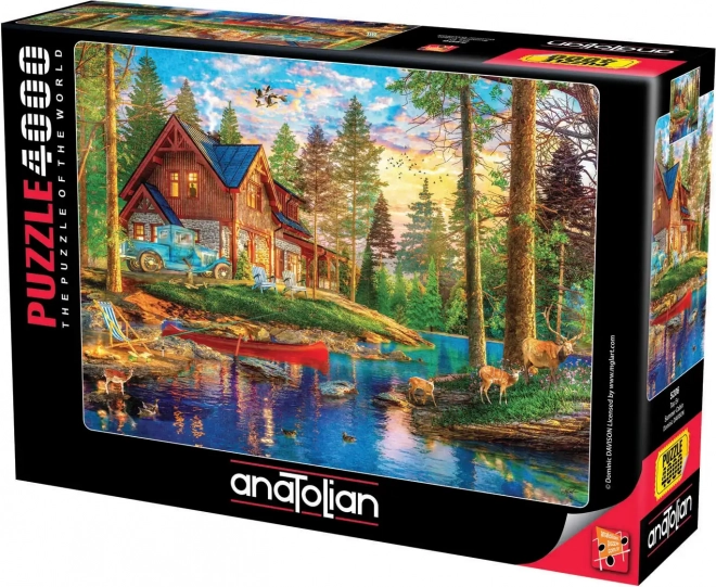 ANATOLIAN Puzzle Letní chata 4000 dílků