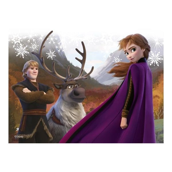 FROZEN II 12 Dřevěné kostky