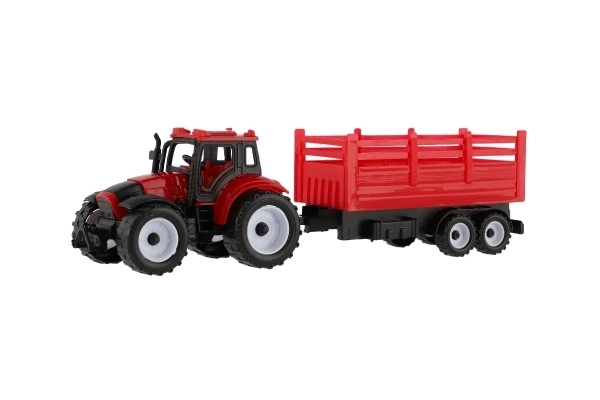 Plastový traktor s přívěsem