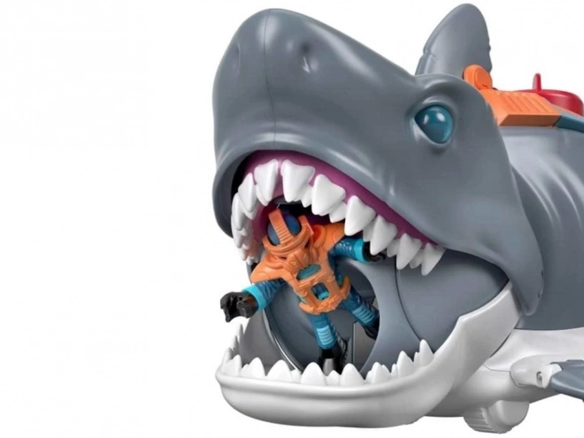 Mega útočný žralok Imaginext s pohyblivou čelistí