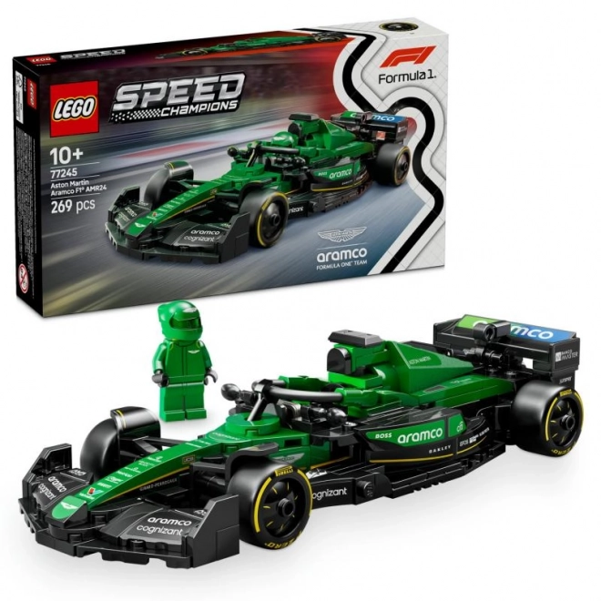 Kolekce LEGO Speed Champions Aston Martin Aramco F1 AMR24