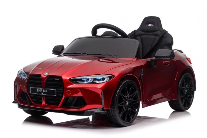 BMW M4 Red Battery Car