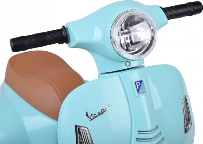 Motorek na akumulátor Vespa pro děti – modrá