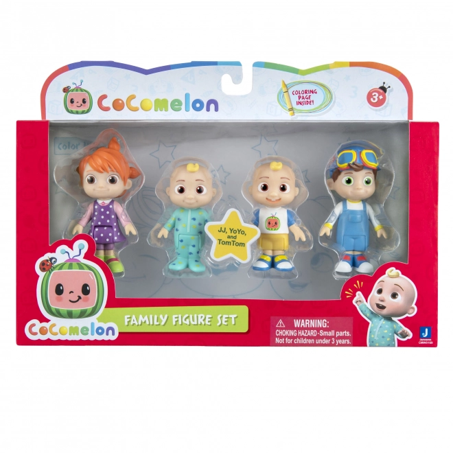 Cocomelon Rodina sada 4 figurek