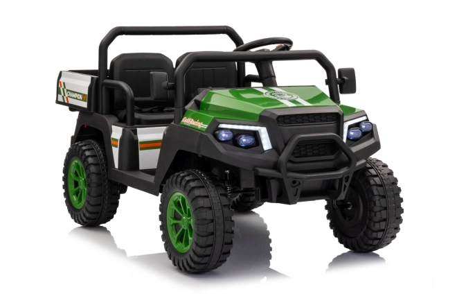 Elektromobil SUV Champion zelený