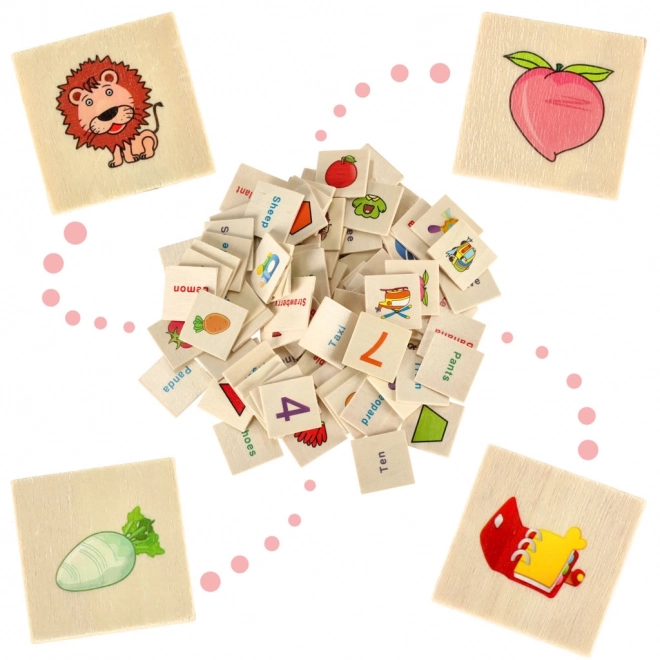 Dřevěná Montessori vzdělávací třídička