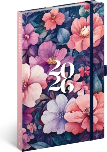 Notique Planbook diář/notes Kytice 2026