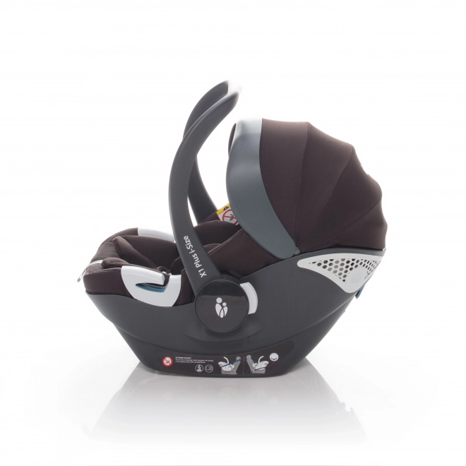 SET kočárek Move+ korba+adaptéry+autosedačka, Rocky Grey/Silver