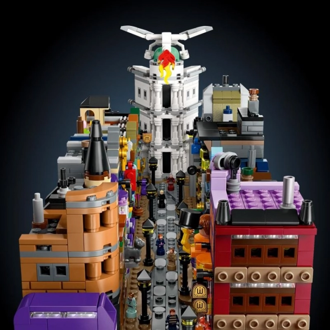 Miniaturní model Kouzelnické obchody v Příčné ulici od LEGO Harry Potter