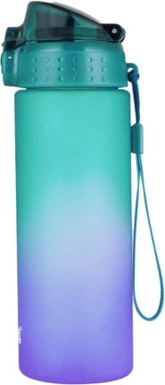 Láhev na pití OXY CLICK 600 ml Ombre Violet-Green z Tritanu