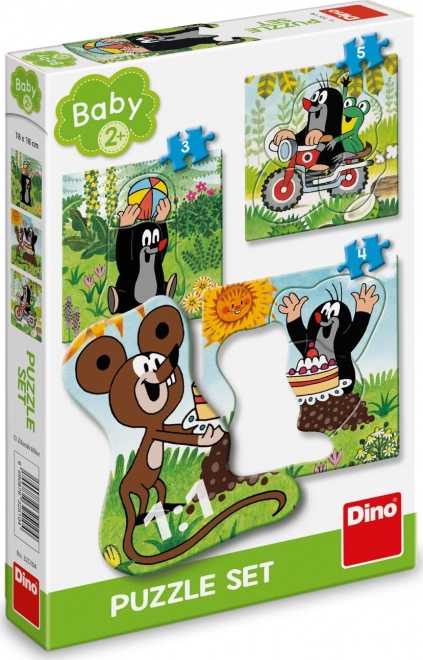 Krtek na louce 3-5 baby puzzle