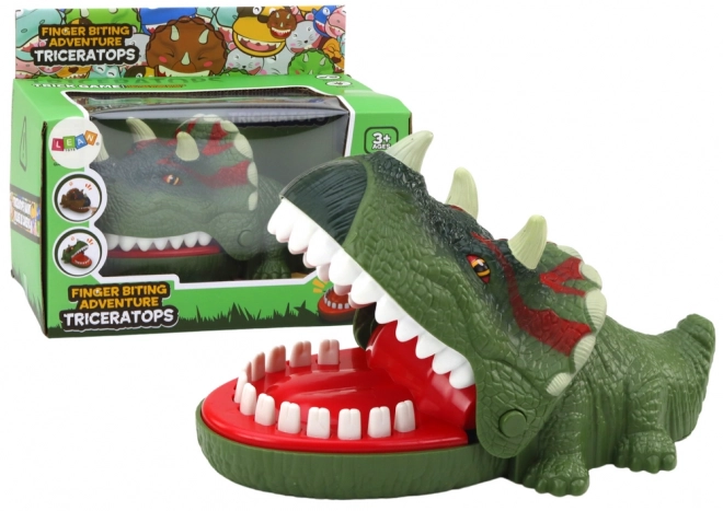 Hra dovednosti kousající dinosaurus Triceratops