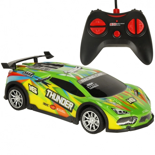 Zelené sportovní RC auto