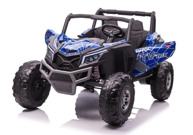 Auto na akumulátor buggy Spider modrý