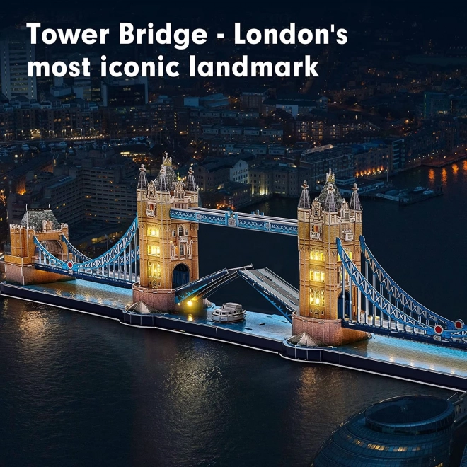 3D puzzle - Tower Bridge vedl