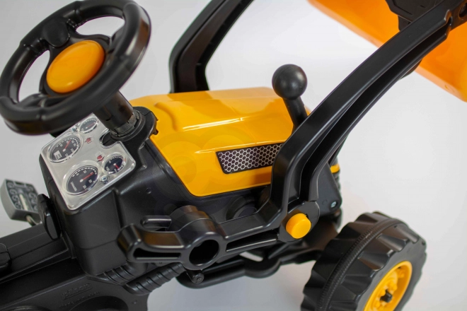 Traktor na pedály s buldozerem Woopie