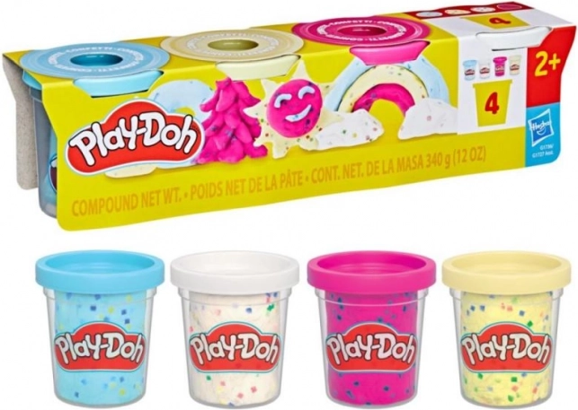 Play-Doh sada s kelímky a konfetami