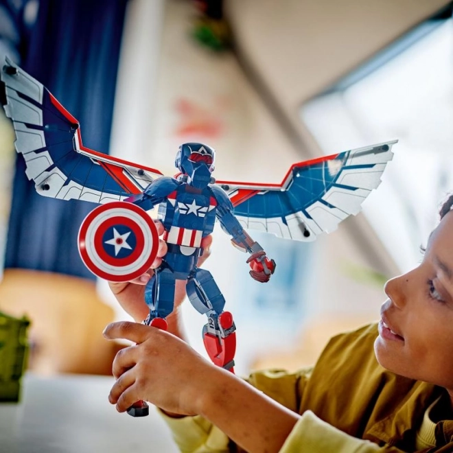 Nový Kapitán Amerika - stavebnice LEGO Marvel