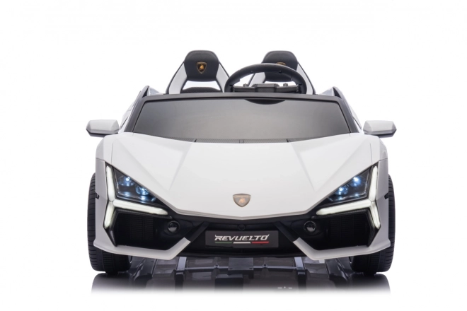Dětský elektrický vůz Lamborghini Revuelto XL bílý