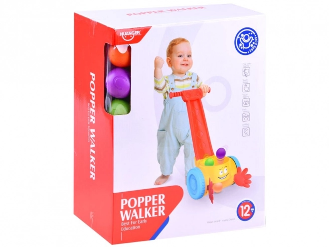 Hudební chytač míčků Pusher s míčky ZA3416