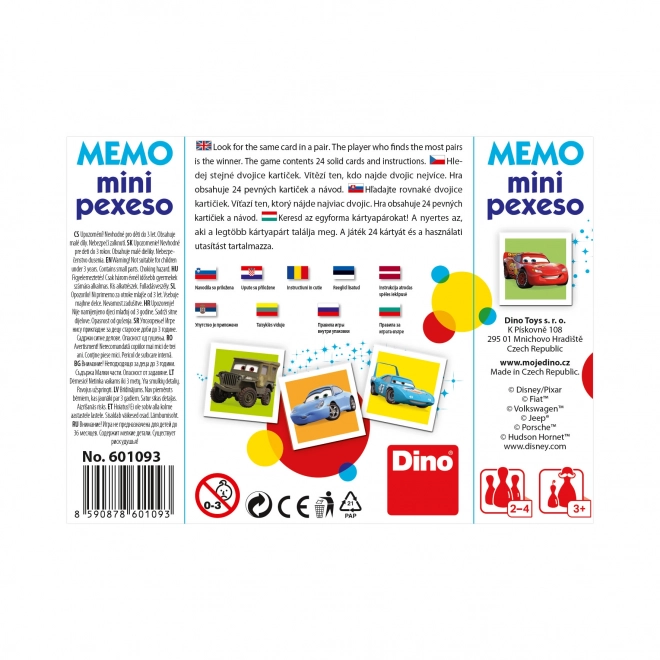 DISNEY III. mini Pexeso