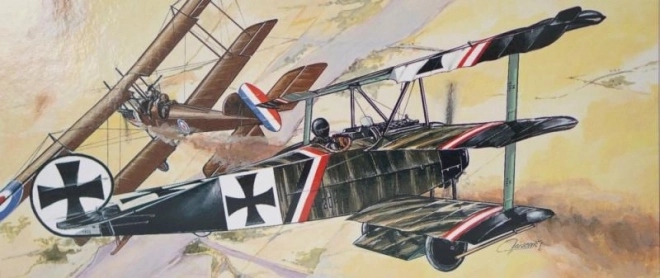 Model letadla Fokker Dr.1