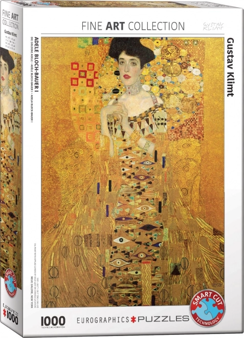 EUROGRAPHICS Puzzle Dáma ve zlatém 1000 dílků