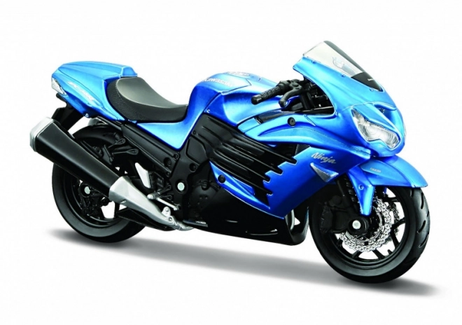 Motocykl Kawasaki Ninja ZX-14R se stojanem