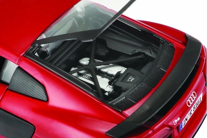 Model kovového auta Audi R8 V10 Plus 1:25 pro sestavení