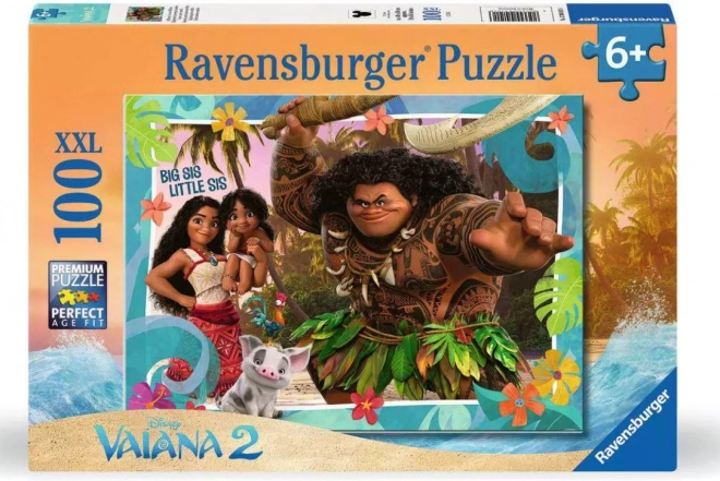 Puzzle XXL 100 dílků Vaiana 2
