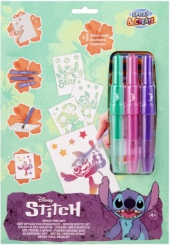 Sada malování s foukacími fixami Stitch A4
