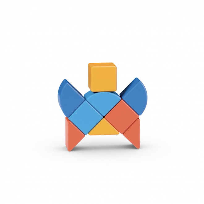 Geomag Magicube Shapes 9 dílků