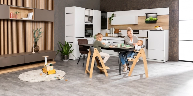Dětská dřevěná jídelní židle Hauck Arketa