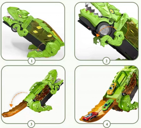 Rozkládací rampa pro rychlé závody