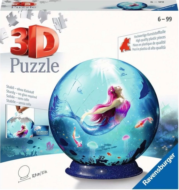Ravensburger 3D puzzleball mořská panna
