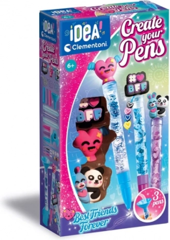 Idea art mini továrna na pera – nejlepší přátelé CLEMENTONI