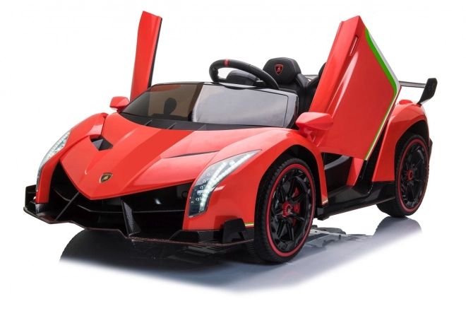 Červené auto Lamborghini Veneno