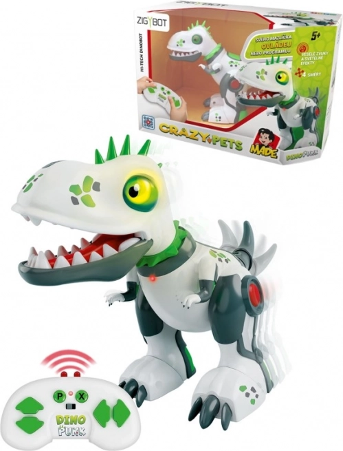 Robotický Dino Punk na ovládání